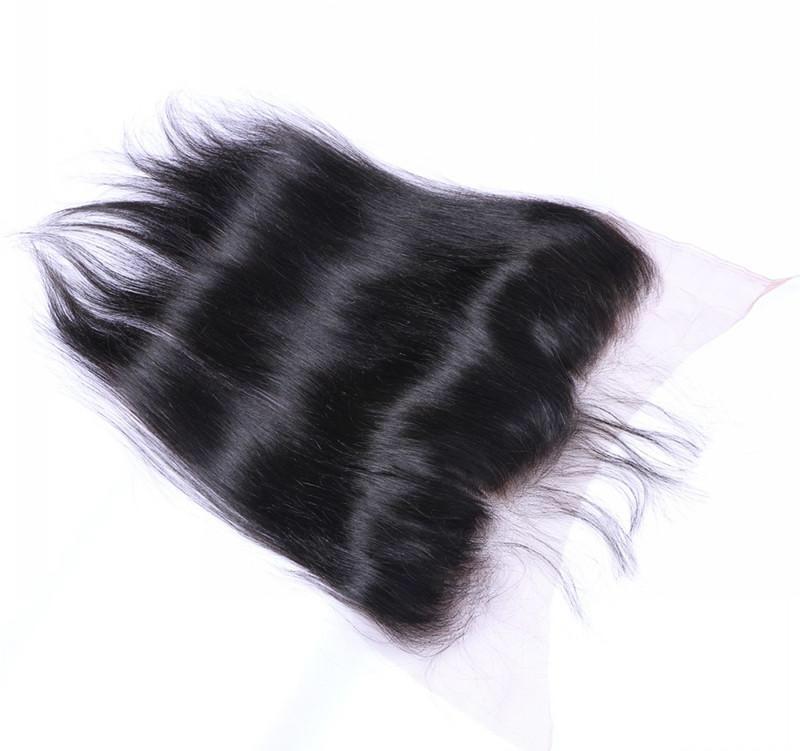 13x6 Lace Frontal Virgin Straight/Body Wave 100% Human Hair